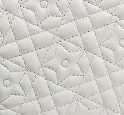 Bagsaa Small Lady Dior Bag White Cannage Lambskin with Star Motif - 20cm - 4