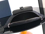 Bagsaaa Dior Saddle Belt Bag Black Dior Oblique Jacquard and Black Grained Calfskin - 39cm - 2