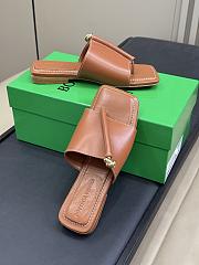 Bagsaaa Bottega Veneta Solstice Flat Thong brown - 3