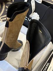 Bagsaaa Chanel High Boots G46591 Beige Suede - 5.5cm - 3