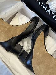 Bagsaaa Chanel High Boots G46591 Beige Suede - 5.5cm - 2