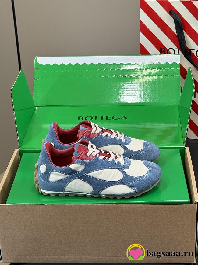 Bagsaaa Bottega Veneta Orbit Flash Sneaker Ice/sea salt - 1