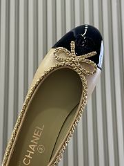 Bagsaaa Chanel Ballet flats G46663 Beige Lambskin - 3