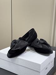 Bagsaaa Diorissimo Loafer Black Velvet and Grosgrain - 2