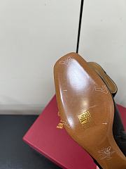 Bagsaaa Valentino Valet Du Roi Kidskin Leather Ankle Boot black & brown 6cm - 3