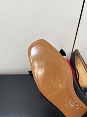 Bagsaaa Valentino Valet Du Roi Kidskin Ballerina Black & Brown - 25Mm - 2