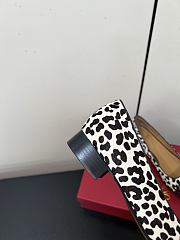 Bagsaaa Valentino Valet Du Roi Ballerina In Pony-Effect Calfskin 25Mm - 4