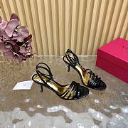 Bagsaaa Valentino Garavani ladycrush crystal-embellished leather heeled sandals - 2