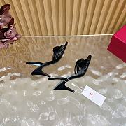 Bagsaaa Valentino Sandal In Kidskin Black - 8.5cm - 2