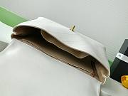 Bagsaaa Chanel Maxi Flap Bag With Top Handle AS5543 White - 37cm - 3