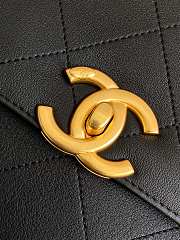 Bagsaaa Chanel Maxi Flap Bag With Top Handle AS5543 Black - 37cm - 3