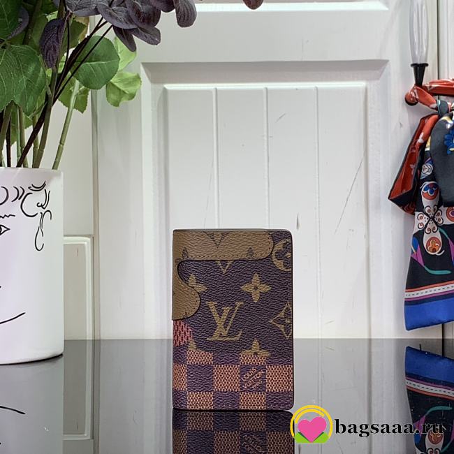 Bagsaaa LV M26010 Pocket Organizer Monogram Landscape - 11cm - 1