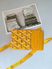 Bagsaaa Goyard Saint Sulpice card holder yellow - 3
