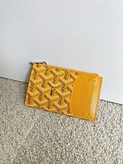 Bagsaaa Goyard Saint Sulpice card holder yellow - 2