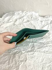 Bagsaaa Goyard Victoire Wallet green - 12cm - 3