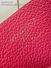 Bagsaaa M13647 LV Charms Card Holder Pink - 10.2cm - 2