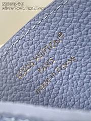 Bagsaaa M13649 LV Charms Card Holder Blue - 10.2cm - 2