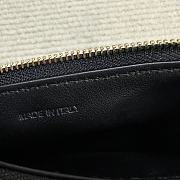 Bagsaaa Celine Zipped Card Holder Cuir Triomphe In Shiny Calfskin black - 11cm - 2