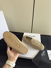 Bagsaaa Celine Adam Loafer In Suede Calfskin Beige - 4