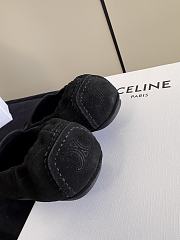 Bagsaaa Celine Adam Loafer In Suede Calfskin Black - 4