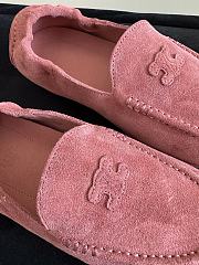 Bagsaaa Celine Adam Loafer In Suede Calfskin Pink - 3
