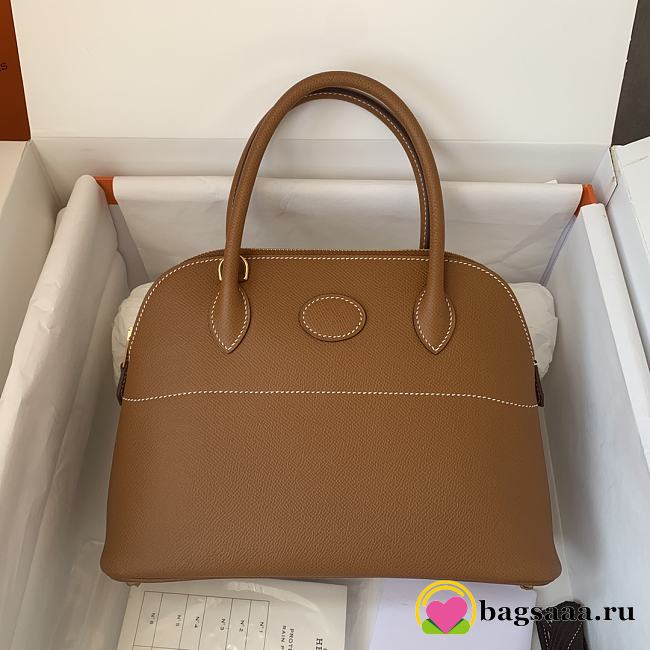 Bagsaaa Hermès Bolide 27 handbag brown - 27cm - 1
