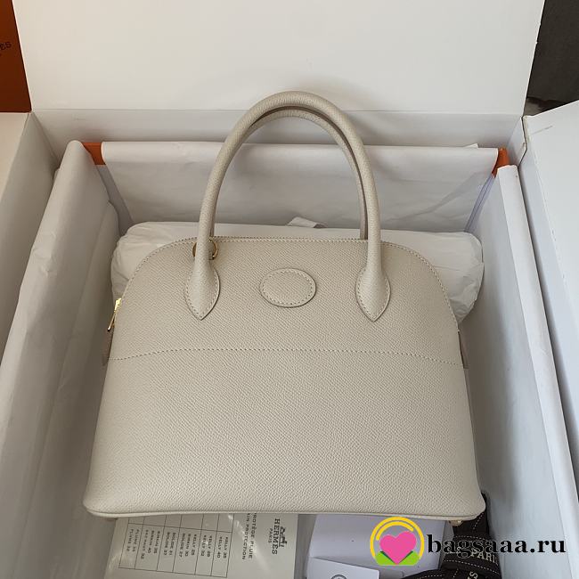 Bagsaaa Hermès Bolide 27 handbag white - 27cm - 1