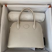 Bagsaaa Hermès Bolide 27 handbag white - 27cm - 3