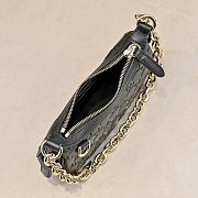Bagsaaa Gucci GG Emblem mini shoulder bag 847091 black - 19cm - 4