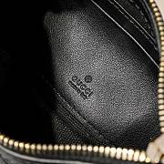 Bagsaaa Gucci GG Emblem mini shoulder bag 847091 black - 19cm - 2