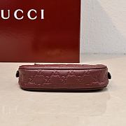 Bagsaaa Gucci GG Emblem mini shoulder bag 847091 red - 19cm - 2