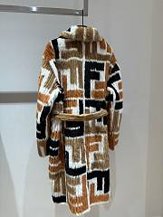 Bagsaaa Fendi multicolor mink fur coat - 3