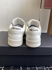 Bagsaaa Prada Downtown leather sneakers white - 4