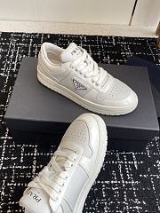 Bagsaaa Prada Downtown leather sneakers white - 2