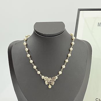 Bagsaaa Dior Butterfly Necklace