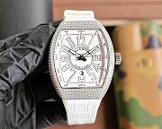 Bagsaaa Franck Muller Vanguard V45 SC DT watch white - 1