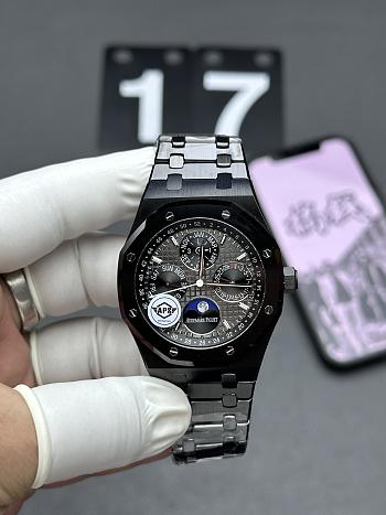 Bagsaaa Audemars Piguet 2021 Royal Oak Perpetual Calendar Black - 41mm