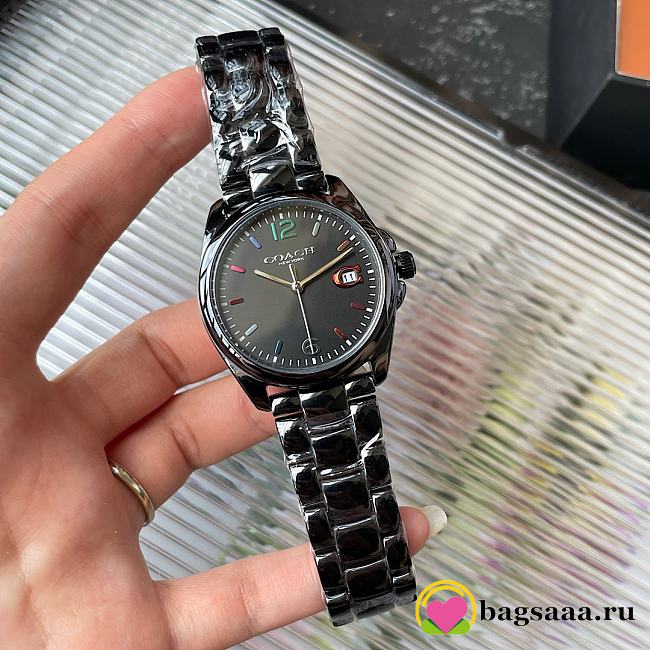 Bagsaaa Coach Greyson Watch Black - 36mm - 1