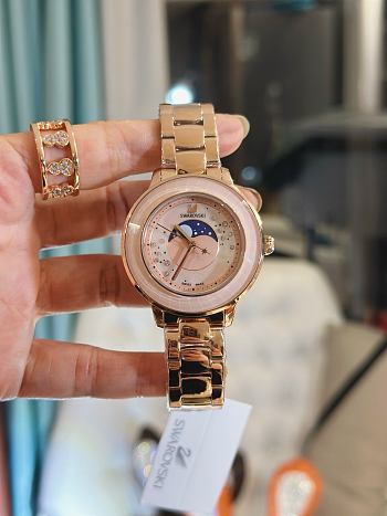Bagsaaa Swarovski Octea Lux Moon Watch - 36mm