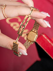 Bagsaaa Cartier Panthère Watch gold with diamond - 19mm*25mm - 4