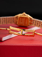 Bagsaaa Cartier Panthère Watch gold with diamond - 19mm*25mm - 3