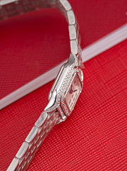 Bagsaaa Cartier Panthère Watch silver with diamond - 19mm*25mm - 4