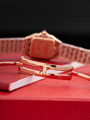 Bagsaaa Cartier Panthère Watch rose gold with diamond - 19mm*25mm - 4