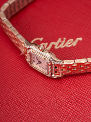 Bagsaaa Cartier Panthère Watch rose gold with diamond - 19mm*25mm - 2