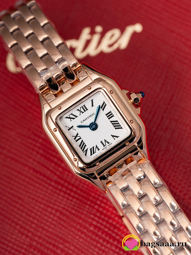 Bagsaaa Cartier Panthère Watch rose gold - 19mm*25mm - 1