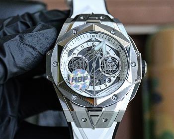 Bagsaaa Hublot Big Bang Sang Bleu II White Unico - 45mm