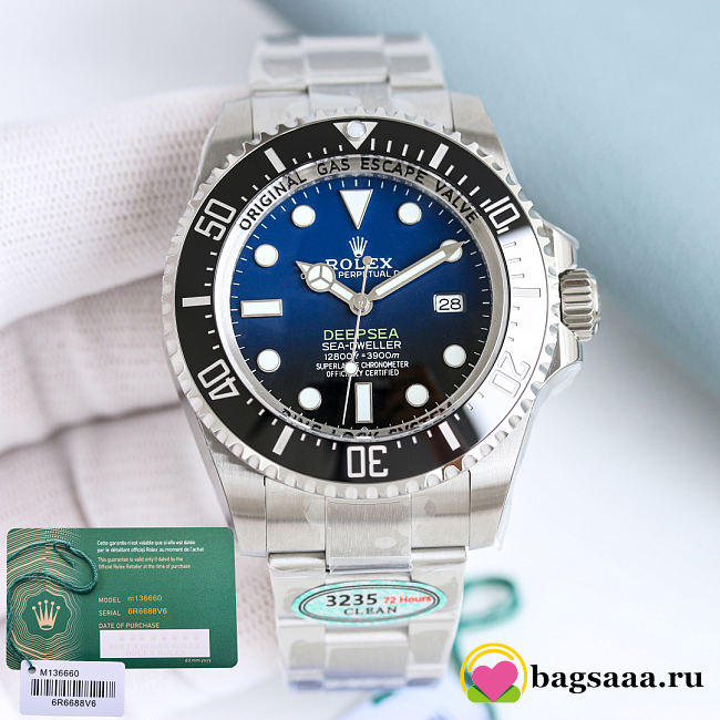 Bagsaaa Rolex Sea-Dweller Deepsea Stainless Steel D-Blue Dial - 44mm - 1