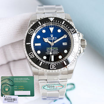 Bagsaaa Rolex Sea-Dweller Deepsea Stainless Steel D-Blue Dial - 44mm