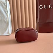 Bagsaaa Gucci GG Marmont nano vanity bag 837455 red - 15cm - 3
