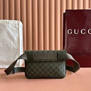 Bagsaaa Gucci GG Monogram small belt bag 792091 Forest green - 24cm - 1